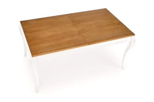 Halmar WINDSOR extension table, color: dark oak/white image 3
