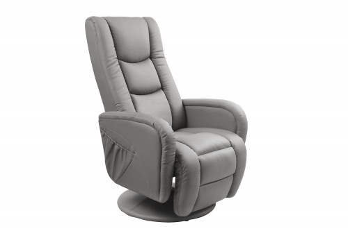 Halmar PULSAR recliner chair, color: grey image 1