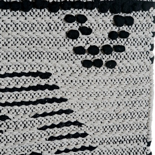 Подвесной декор DKD Home Decor Бежевый Хлопок Темно-серый бахрома (45 x 1 x 107 cm) (45 x 1 x 61 cm) (2 pcs) image 3