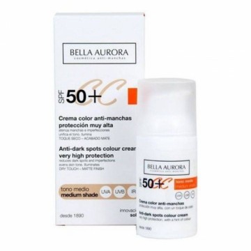 Corrective Anti-Brown Spots CC Cream Bella Aurora Vidējs signāls Spf 50 (30 ml)