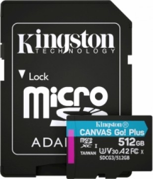 Kingston Canvas Go Plus 512GB MicroSDXC