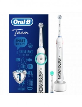 BRAUN el.zobu birste Smart  Teen, balta - D 601.523.3/Smart