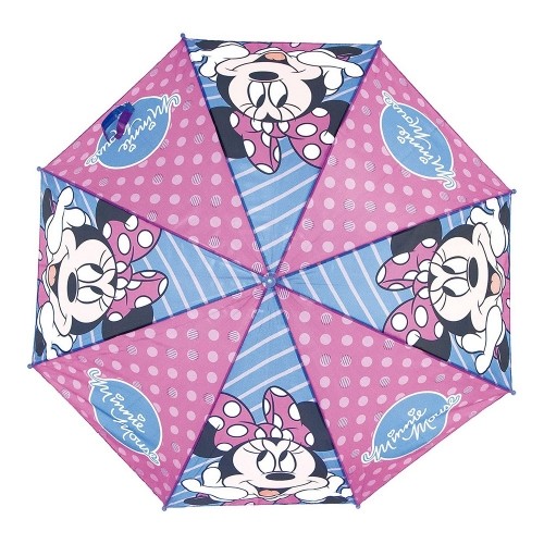 Автоматический зонтик Minnie Mouse Lucky Синий Розовый (Ø 84 cm) image 2