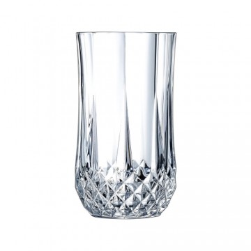 Kristāla Glāze Cristal d’Arques Paris Longchamp Caurspīdīgs Stikls (36 cl) (Pack 6x)
