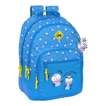 Школьный рюкзак El Hormiguero Синий (32 x 42 x 15 cm)
