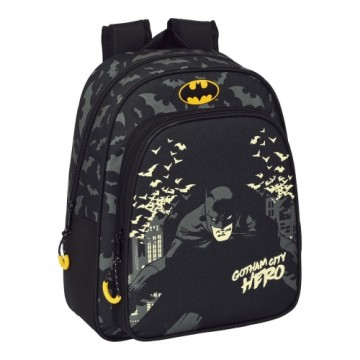 Bērnu soma Batman Hero Melns (27 x 33 x 10 cm)