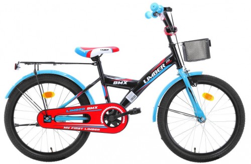 LIMBER 20 BOY black-blue-red velosipēds image 1