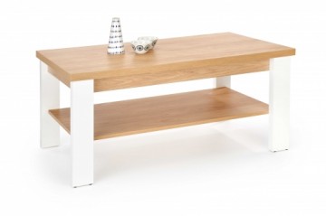 Halmar JENNA, c.table, natural hikora / white