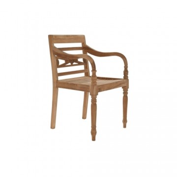 Садовое кресло DKD Home Decor Brūns Tīkkoks (54 x 47 x 85 cm)