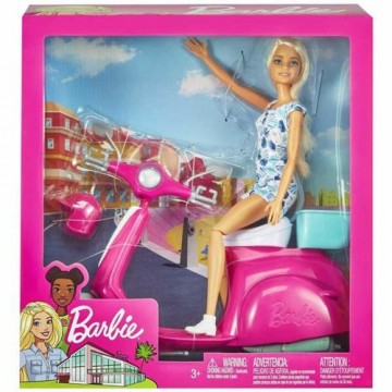 Lelle Mattel Barbie And Her Scooter