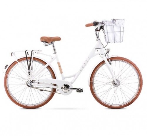 ROMET Pop Art Classic balts + grozs 2228559 18M velosipēds image 1