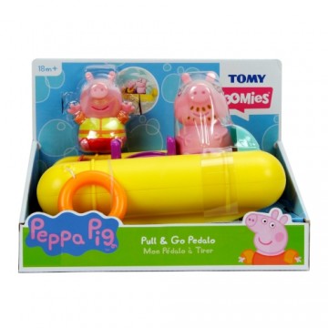 TOMY bath toy Pull & Go Pedalo, E73107C