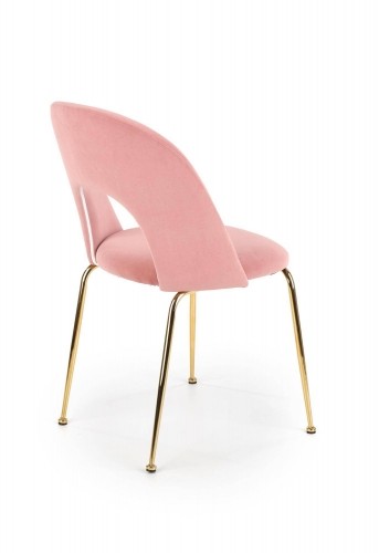 Halmar K385 chair, color: light pink image 5
