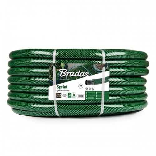 Bradas Dārza šļūtene 1'-25 m, zaļa image 1