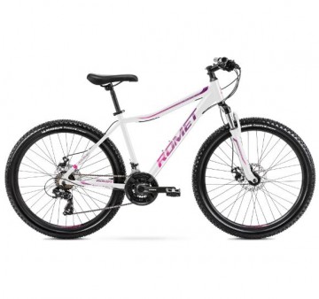 ROMET JOLENE 6.2 BALTA/ROZĀ (AR) 2226201 19L VELOSIPĒDS