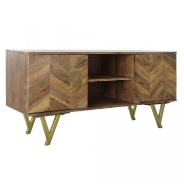 TV mēbeles DKD Home Decor Metāls Mango koks