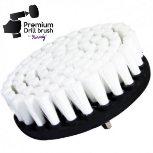 Профессиональная щетка Premium Drill Brush 5шт.- очень мягкий, белый, 13цм. image 1