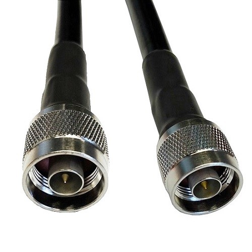 Hismart Cable LMR-400, 3m, N-male to N-male image 1