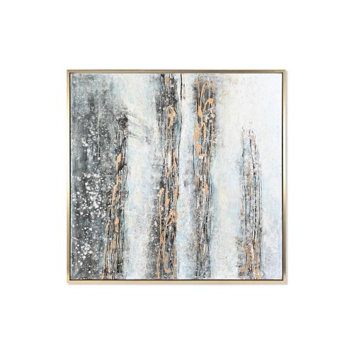 Glezna DKD Home Decor Abstrakts (131 x 4 x 131 cm) image 1