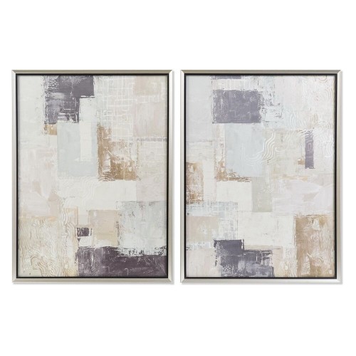 Glezna DKD Home Decor Abstrakts Moderns (60 x 3 x 80 cm) (2 gb.) image 1