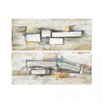 Glezna DKD Home Decor Abstrakts (150 x 3 x 60 cm) (2 gb.)