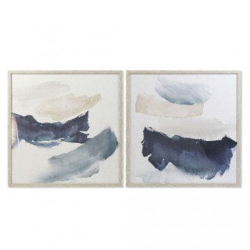 Glezna DKD Home Decor Abstrakts (83,5 x 4 x 83,5 cm) (2 gb.)