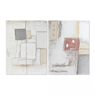 Glezna DKD Home Decor Abstrakts Moderns (90 x 3,7 x 120 cm) (2 gb.)