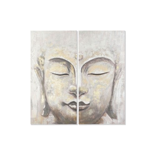 2 attēlu komplekts DKD Home Decor Buda Austrumniecisks (120 x 3,7 x 120 cm) (2 pcs) image 1