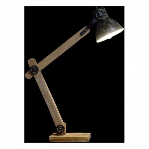 Galda lampa DKD Home Decor Koks Metāls Vintage (17 x 50 x 80 cm) image 4