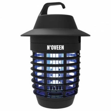 Noveen IKN5 Ārtelpu IPX4 Pro odu slazds un insektu laterna UVA 5W lampa darbība 40m2 with 2m cable Black