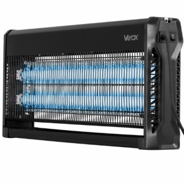 Vayox IKL-40W Profesionāls odu slazds un insektu lampa UVA 40W 4000V darbība 180m2 (370m2 max) Melna