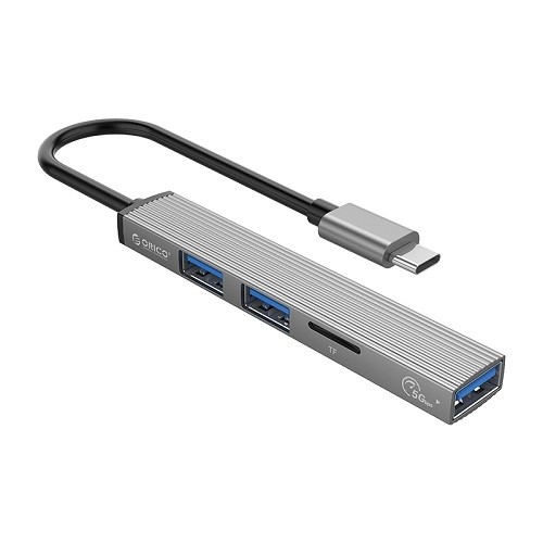 ORICO USB Type-C Hub to 2-Port USB 2.0 + 1-Port USB 3.0 + TF Slot image 1