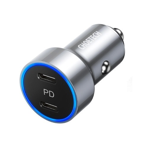 Charger CHOETECH 2xUSB Type-C, 40W, PD image 1