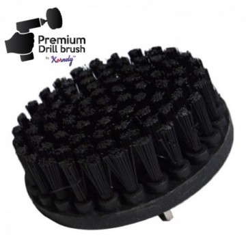 Профессиональная щетка Premium Drill Brush 5шт.- очень жесткий, черный, 13цм.
