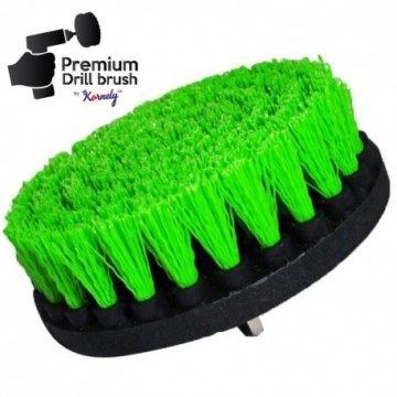 Профессиональная щетка Premium Drill Brush 5шт.- средний, зеленый, 13цм.
