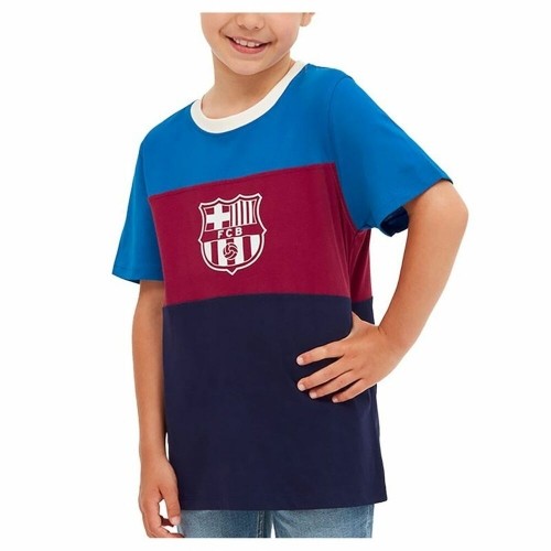 Bērnu Īspiedurkņu Futbola Krekls F.C. Barcelona Sarkans image 1