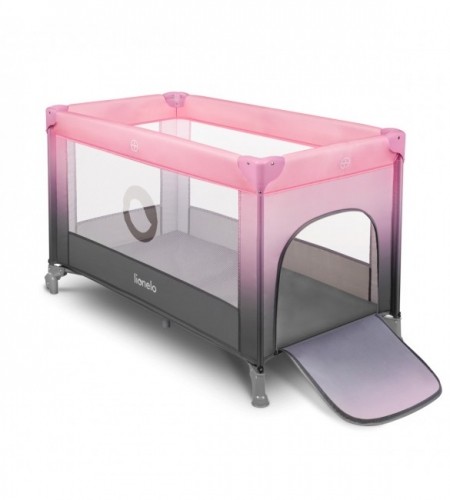 Saliekamā gulta STEFI pink ombre Lionelo Akcija image 2