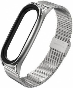 Tech-Protect watch strap MilaneseBand Xiaomi Mi Band 5/6/7, silver