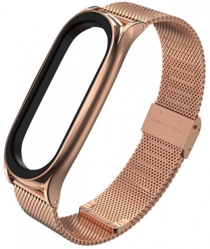 Tech-Protect watch strap MilaneseBand Xiaomi Mi Band 5/6/7, rose gold image 1