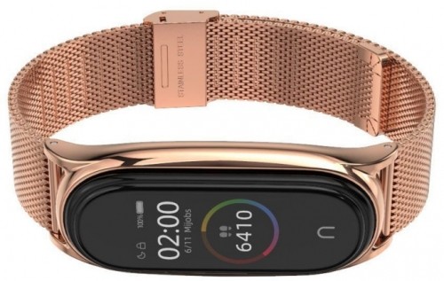 Tech-Protect watch strap MilaneseBand Xiaomi Mi Band 5/6/7, rose gold image 3