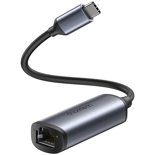 Extradigital Adapter CHOETECH USB C - RJ45, 2.5G Gigabit Ethernet image 1