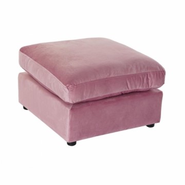 Вспомогательная мебель DKD Home Decor Розовый полиэстер современный (55 x 55 x 30 cm)