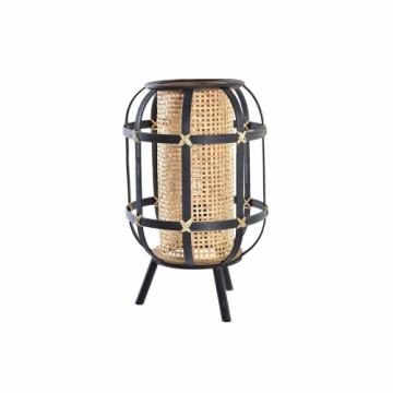 Настольная лампа DKD Home Decor Чёрный Коричневый Колониальный 220 V 50 W (31 x 31 x 51 cm)