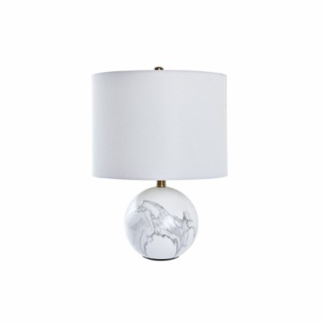 Galda lampa DKD Home Decor Bronza Balts 220 V 50 W Moderns (36 x 36 x 52 cm)