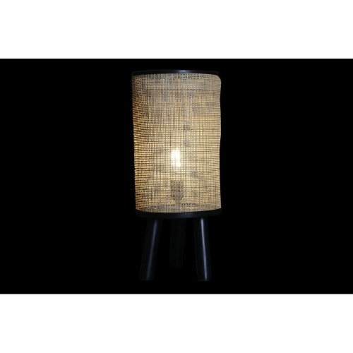 Galda lampa DKD Home Decor Dabisks Melns 220 V 50 W (25 x 25 x 59 cm) image 2