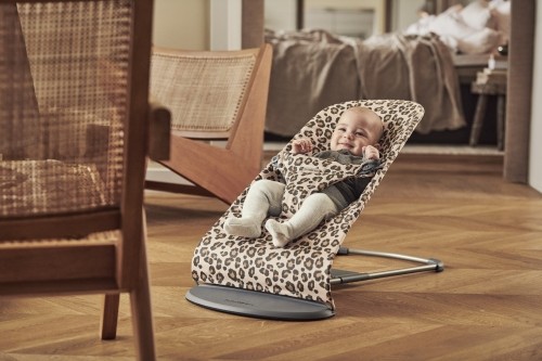 Babybjorn BABYBJÖRN šūpuļkrēsls Bliss, Beige/Leopard, Cotton 6075 image 2