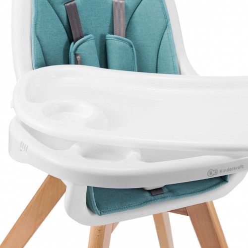 KINDERKRAFT barošanas krēsls 2in1 TIXI Turquoise image 4