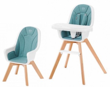 KINDERKRAFT barošanas krēsls 2in1 TIXI Turquoise