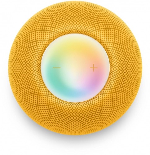 Apple HomePod mini, yellow image 2