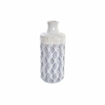 Vāze DKD Home Decor Porcelāns Zils Daudzkrāsains Vidusjūra (13 x 13 x 31 cm)